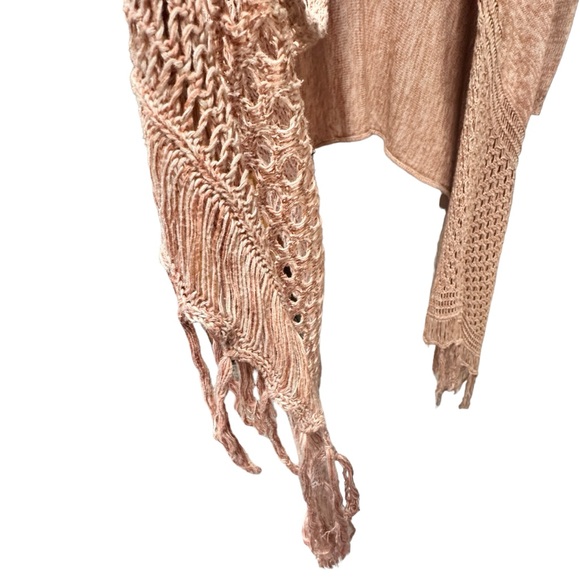 Lulu Long Bohemian Sweater Cardigan Size: Large - Picture 6 of 11